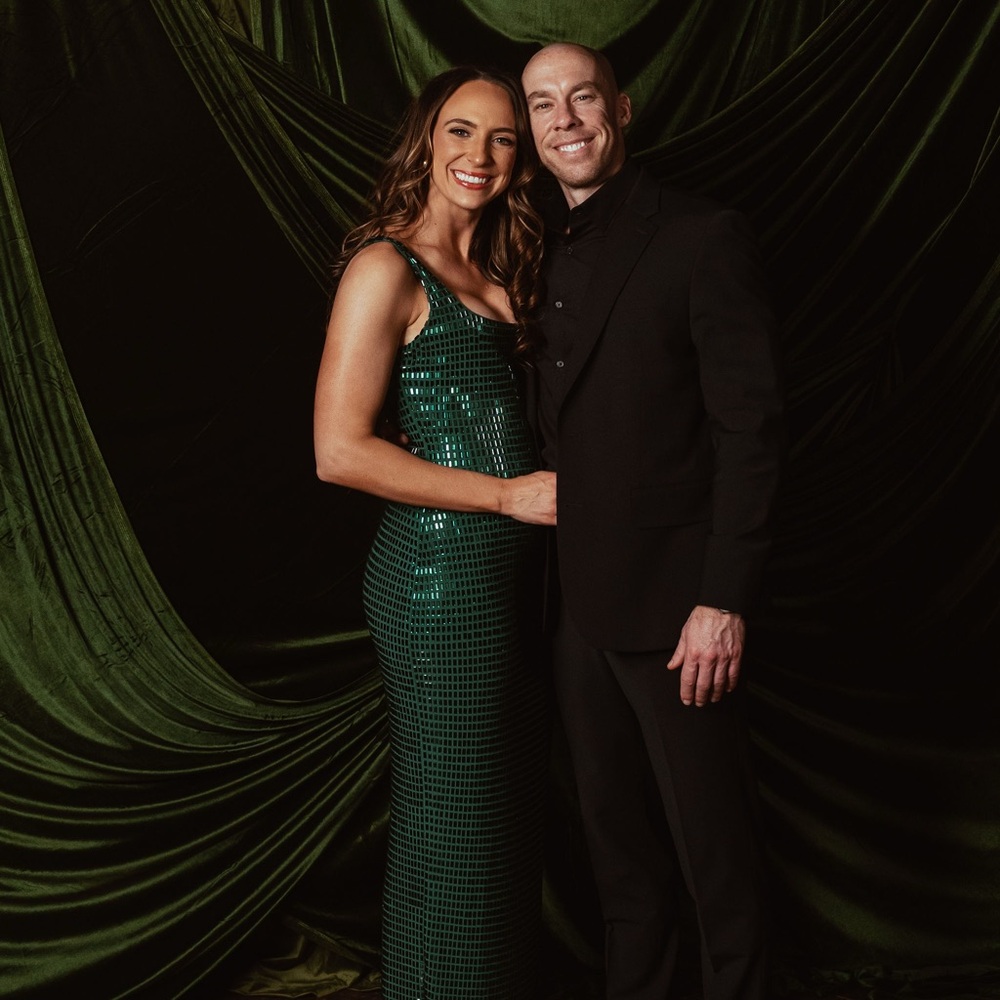 Karen Millen Green Premium Crystal Embellished Jersey Midi Dress - Picture 2 of 5
